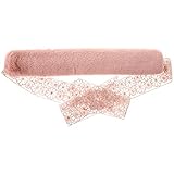 Holibanna 1 Stk Spitzen-Fleece-Schal winterschal warmer schal Mode Schal girlfriend Schal für Frauen Haarwickel aus Seide Regenjacke Wintervorräte Frau Schal Plüsch Rosa