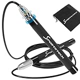Profi Springseil Sportstech RJX200 High-Speed Rope mit Self-Lock-System – verstellbares Kugellager Seil für Kinder und Erwachsene für Fitness-Training Crossfit Boxtraining Ausdauer und Abnehmen