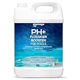PLANTAWA pH Pool Plus 2L: pH-Booster für Pools, ph neutralisierer Pool, präzise Einstellung, Wasserausgleich, einfache Wartung, sicheres und effektives Produkt