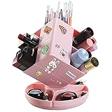 Zceplem Drehbarer Tisch-Organizer | Um 360 Grad drehbare Stift-Organizer-Box,Stiftspender für Marker, Schreibwarenbehälter für Studenten, Büroangestellte
