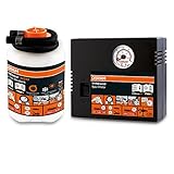 OSRAM TYREseal Kit, Reifendichtmittel 450 ml und analoger Reifenkompressor, Reifenreparatur Set, Reparatur in 10 Minuten