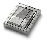 FABER-CASTELL 149623 - Schreibset Ambition Edelharz, Notizbuch DIN A6 mit Kugelschreiber