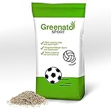 30kg Rasensamen Greenato Sport Sportrasen Sport- und Spielrasen Spiel Rasen Grassamen Rasensaat Gras