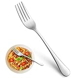 24-teiliges Tafelgabel-Set, lebensmittelechte Edelstahl-Gabeln, Besteckgabeln, Metallgabeln für Zuhause, Küche oder Restaurant, hochglanzpoliert, spülmaschinenfest – 20,3 cm