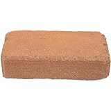 DECHOUS Komprimierter Kokoserde Block 650g Organisches Pflanzsubstrat Nährstoffreicher Boden für Zimmerpflanzen Sukkulenten und Aussaat Platzsparend und Vielseitig