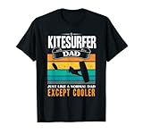 Herren Kitesurfing Papa Kitesurfer Vater Kite Surf Kiteboarder T-Shirt