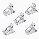 5 Stücke Nagel Werkzeug Clip, Transparente Nagelspitzen Clips, Nail Art Tool Clip, Nagel Klammer