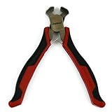 INGDAUM® Endschneider 4 Zoll/ca. 100 mm als Kneifzange, Kohlenstoffstahl poliert, zum sauberen Schneiden von Adern und Drähten (Endschneider, poliert)