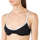 Calvin Klein Damen Balconette-UW Bikini, Pvh Black, 34C