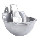 Acouto Automatische Tränke für Nutztiere, Legierung, Einfache Installation, Trinkwassertrog für Schweine, Ziegen, Schafe, Rinder, Sauber, Einfache Arbeit, Bewässerung von Wasser, Müheloses
