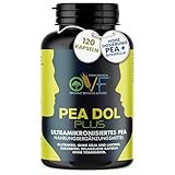 PEA DOL Plus 600mg mit Boswellia & Quercetin 120 Kapseln Ultramikronisiertes Palmitoylethanolamid Support bei lokalen Spannungen in Muskeln & Knorpel PEA Kapseln