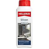 MELLERUD Silicon Entferner | 1 x 0,25 l | Reinigungsmittel zum Entfernen von Siliconfugen | säurebeständige Oberflächen | löst ausgehärtetes Silicon | Acryl | Glas u.v.m.