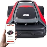 KIOTI Rasenmäher Roboter mit Begrenzungskabel - 3.000 m² - GPS Mähroboter mit LTE - App-Steuerung - Virtuelle Begrenzung - Regensensor - Automatische Ladestation