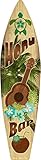 Honu Bar Metall Neuheit Surf Board, Schild sb-024