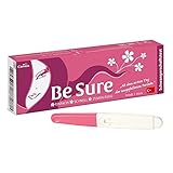BE SURE Schwangerschaftstest, Einfache Anwendung, schnelle Ergebnisse, Zuverlässigkeit  99%, 1 Stück