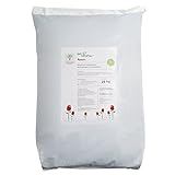 BioVegetal Rosen-Dünger mit Guano und natürlicher Langzeitwirkung durch Fixierung der Nährstoffe durch Ton-Humus-Komplex, 25 kg Sack