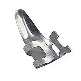 Lodoot Gitarren-Fingerplektren aus Edelstahl für Banjo-Ukulele, Zeigefingerhülse, 3 Stück