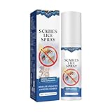 Nie mehr juckende Albträume! Beruhigendes Läusespray für erholsamen Schlaf | Pflanzliche Extrakte reduzieren Rötungen und Schwellungen