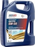 EUROLUB MULTITEC SAE 5W-30 Motoröl, Made in Germany, 5 Liter