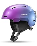 Odoland Skihelm Unisex, Snowboardhelm für Herren und Damen Jugendlich, Optimaler Schutz Belüftungssystem Größenverstellbar, Schneehelm für Erwachsene zum Skifahren/Snowboard