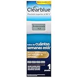 Clearblue Digitaler Schwangerschaftstest, Wochenanzeige, Ergebnisse in Wörtern und Wochen, hohe Genauigkeit, verbessertes Format ohne Plastik, Zuverlässigkeit über 99 %