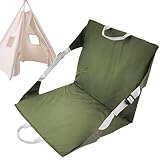 Stadion-Sitzkissen, tragbares, faltbares Reisepolster, bequemes, leichtes Stuhlkissen, praktisches Outdoor-Sitzzubehör, weich mit stabiler Konstruktion, stützendes Polster für Bleicher, Wandern