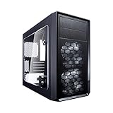 Fractal Design Focus G Mini Black Window - PC Gehäuse - Midi Tower mit Seitlichem Fenster Case Modding für High end Gaming PC - Schwarz