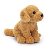 Zappi Co Bailey der Golden Retriever Plüschhund (15cm) - Goldener Welpe - Weich, Kuschelig, Recycelt - Liebling der Familie zum Kuscheln