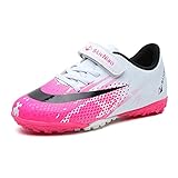 Aoikoy Fussballschuhe Kinder Jungen Kids Fußballschuhe Mädchen Turnschuhe Unisex Trainingsschuhe Sportschuhe Kinderschuhe für Outdoor 28-38
