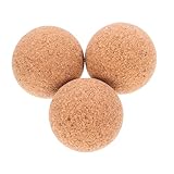UPKOCH 3st Tischfußball Ersatz-holzkugeln Kleiner Korkfußball Kleine Ersatzbälle Minibälle Für Den Haushalt Kleine Kickerbälle Holzfußball Für Den Haushalt Tisch-korkbälle Hölzern