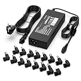 90W Universal Netzteil Laptop Ladekabel für Lenovo Toshiba HP Acer Asus Dell Sony Notebook Tablets mit 16 Adapterstecker Multi Ladekabel