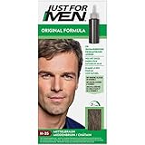 Just For Men Haarfärbegel, Haarfärbemittel, Haarfarbe Männer, Bedeckt Nur Graue Haare Und Stellt Die Ursprüngliche Farbe Für Einen Natürlichen Look Wieder Her, Farbe Mittelbraun, H35