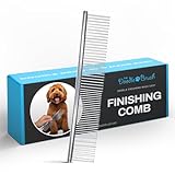 The Doodle Brush - Hundekamm, Haustier Kamm für Goldendoodles, Labradoodles & Hunde mit mittlerem & langem Haar, hundekamm pudel, Metallkamm, metallkamm hund langhaar, Weihnachtsgeschenke für Hunde