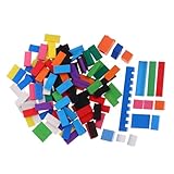 BESTonZON 1 Set Set Domino Spielzeug Dominosteine Bausteine Spielzeug Haushalts Domino Spielzeug Kinderspielzeug Zubehör Klassische Brettspiele Pädagogischer Domino Block Domino