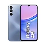 Samsung Galaxy A15 16,5 cm (6.5') Double SIM hybride Android 14 4G USB Type-C 4 Go 128 Go 5000 mAh Bleu, Schwarz
