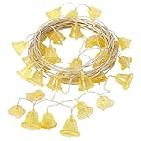 Huehkir Weihnachtslichter Für Weihnachtsbaum | 5 m Batteriebetrieben,50 LED Warmweiße Weihnachtslichter,Für Festliche Partys Wohndekoration Wohnzimmer Schlafzimmer Büro Garten Hof Terrasse Weg