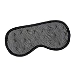 TEHAUX Magnetische Schlafmaske Schwarz Schützende Augenbinde für Augenermüdung Leichte Augenpflege Abdeckung für Reisen und Entspannung