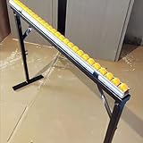 Rollenbock Rollenauflage 1 2 Pack Rollenständer Für Die Holzbearbeitung, Robuste Tischkreissägen Verlängerungsstütze – Höhenverstellbar Von 65 Bis 90 Cm, Rollkugelhalter, Tragkraft 150 Kg(2 pack)