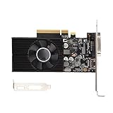 Cuifati GT 1030 Grafikkarte, 4GB 1380MHz 64Bit DDR4-Gaming-Grafikkarte Mit Automatischem Kühlkörper, Zubehör für Desktop-Computer (PH-GT 1030-4G) Plug-and-Play/HDML/DVI-D