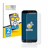 BROTECT Entspiegelungs-Schutzfolie für Samsung Galaxy S7 (2 Stück) Matte Displayschutz-Folie, Anti-Reflex, Anti-Fingerprint
