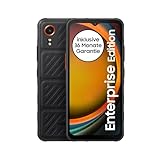 Samsung Galaxy Xcover7 Enterprise Edition, robustes 6,6 Zoll Android Smartphone, 128 GB, 4.050 mAh Akku, Business Handy, wassergeschützt, Smartphone ohne Vertrag, Schwarz