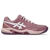 ASICS Damen Gel-Dedicate 8 Padel Sneaker, LILA Oxid/Weiss, 37.5 EU