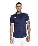 PUMA Herren Teamliga Jersey Shirt, Peacoat-puma White, S EU