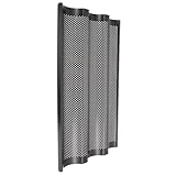 KICHOUSE 1Stk Baguetteform mit drei Rillen französisches Brot Antihaftbeschichtete Bratpfannen Keksbackform focaccia tosteter pfannenwender Blech Backform aus Stahl Rostfreier Stahl Silver