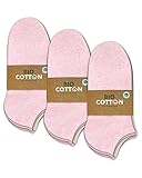 mehrstrumpf 8/12 Paar Kinder 100% Bio-Anbau Sneaker Socken ohne Naht Hautfreundliche Baumwolle (Modell: Biolivia)