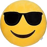 Vnnigmn Emoji-Kissen, niedlich, Puppe, Emoticons, Dekoration, Spielzeug, Geburtstag, Geschenk, Kissen, Haus, Dekoration