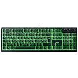 Razer Ornata V3 X - Flache Membran-Tastatur mit Chroma RGB (Lautlose Membran-Switches, Ergonomische Handballenauflage, Tastenkappen Anti-UV-Beschichtung) QWERTZ DE-Layout | Schwarz