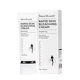 XZincer Moisturizing Bleaching Body Whitening Brightening Rapids Langanhaltende Haut Arganöl Hautcreme (White, One Size)
