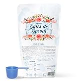 PLANTAWA Epsom Salz 1KG | Reines Magnesiumsulfat Badesalz | Schäumendes Magnesium Bad für Muskelentspannung | Natürliche Aromatherapie für Erholsamen Schlaf | Ohne Zusatzstoffe und 100% Natürlich
