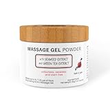 Massage-Gel-Pulver 40g - Ergibt 4L/ 1.05 gal mit Meeresalgen und Grünem Tee. Made in Japan Paraben & Glycerin frei